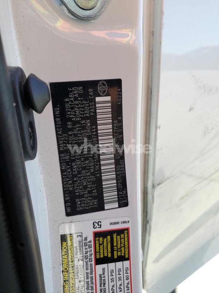 Photo 12 of 2023 TOYOTA CAMRY TRD (VIN 4T1KZ1AK3PU087444)