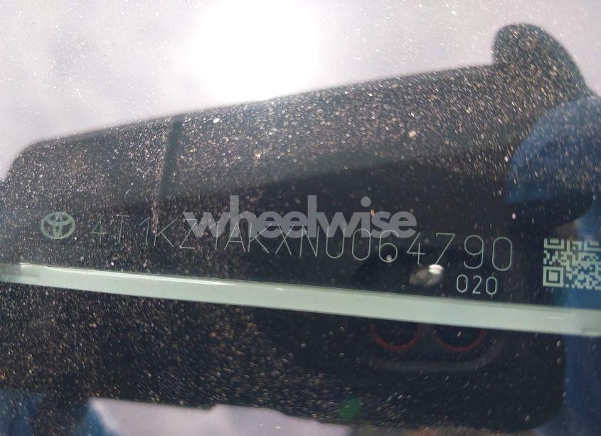 Photo 9 of 2022 Toyota Camry XSE V6 (VIN 4T1KZ1AKXNU064790)