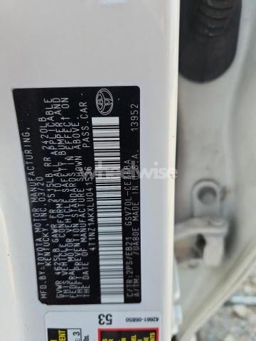 Photo 13 of 2020 TOYOTA CAMRY TRD (VIN 4T1NZ1AKXLU041536)