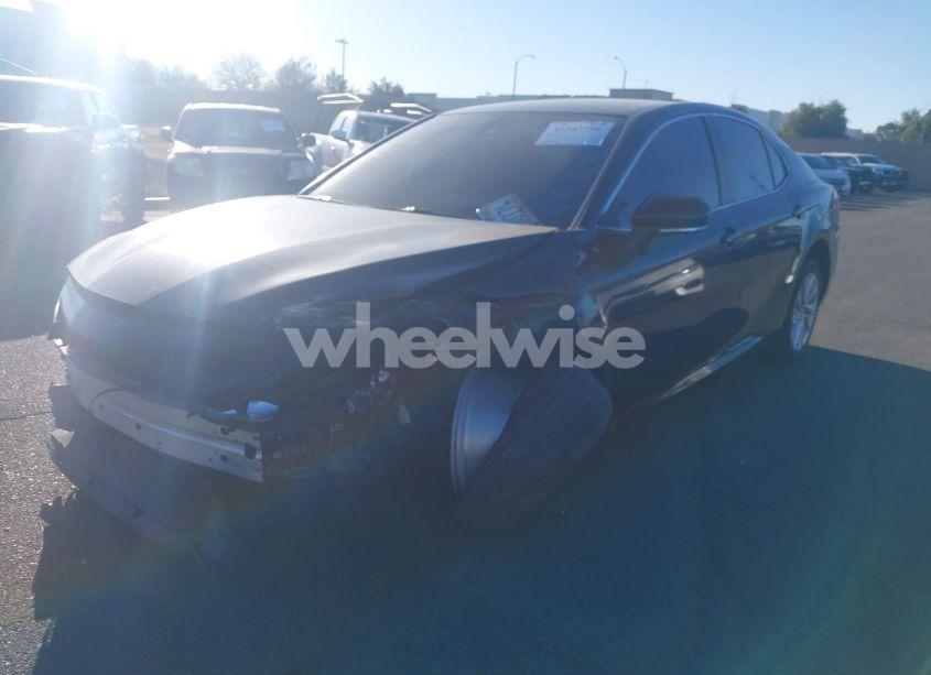 Photo 2 of 2021 Toyota Camry LE AWD (VIN 4T1R11BK2MU022634)