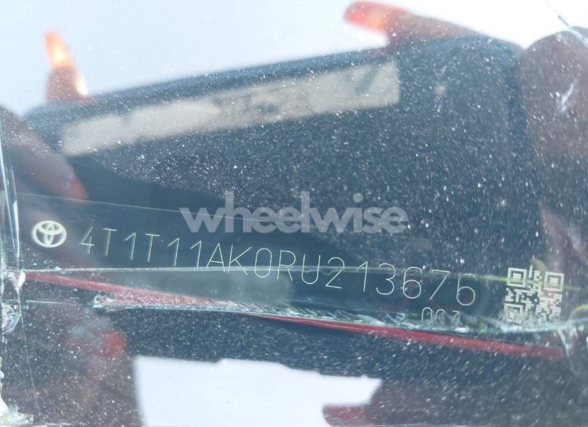 Photo 9 of 2024 Toyota Camry SE (VIN 4T1T11AK0RU213676)