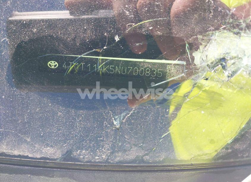 Photo 9 of 2022 Toyota Camry SE (VIN 4T1T11AK5NU700835)