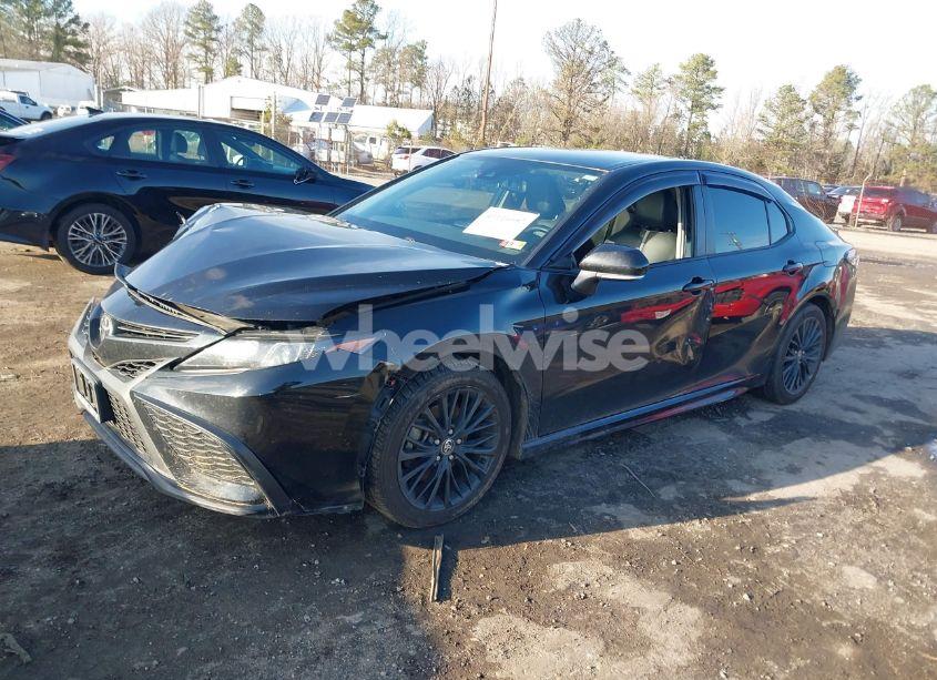 Photo 2 of 2021 Toyota Camry SE NIGHTSHADE EDITION (VIN 4T1T11AK6MU492222)