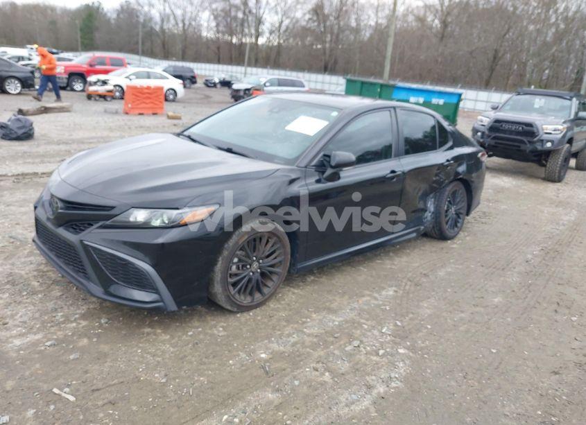 Photo 2 of 2022 Toyota Camry SE NIGHTSHADE EDITION (VIN 4T1T11AK6NU037839)