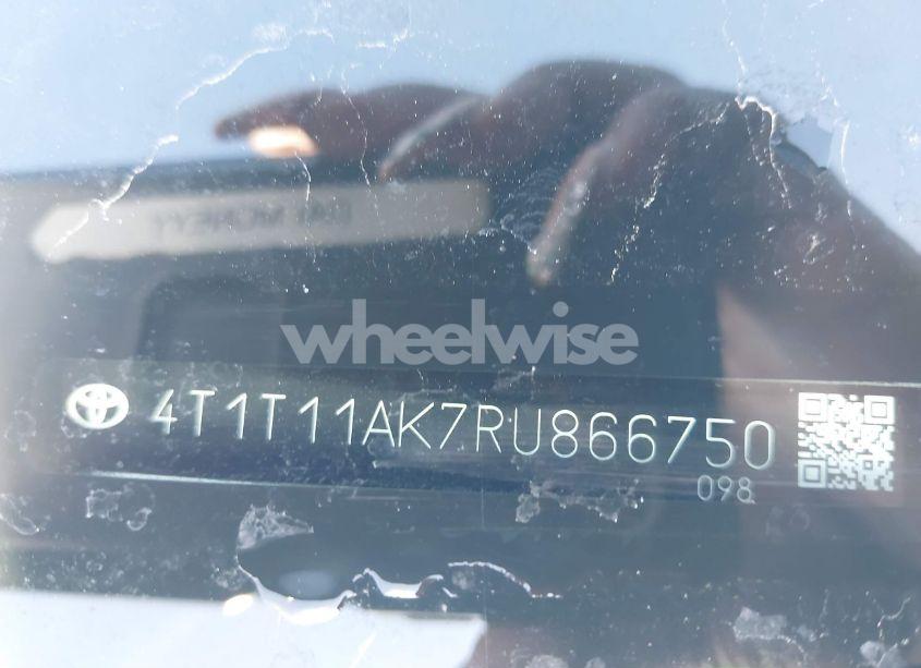 Photo 9 of 2024 Toyota Camry SE (VIN 4T1T11AK7RU866750)