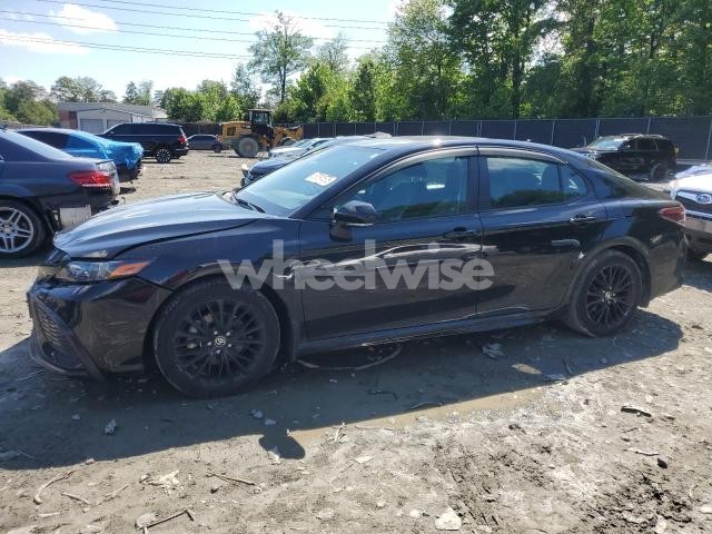 2022 TOYOTA CAMRY SE (VIN 4T1T11AK9NU071287) main photo