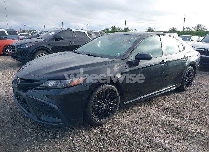 Photo 2 of 2021 Toyota Camry SE NIGHTSHADE EDITION (VIN 4T1T11AKXMU494152)