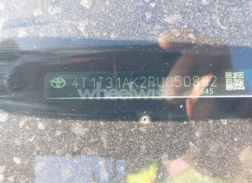 Photo 9 of 2023 Toyota Camry SE NIGHTSHADE EDITION HYBRID (VIN 4T1T31AK2PU050892)