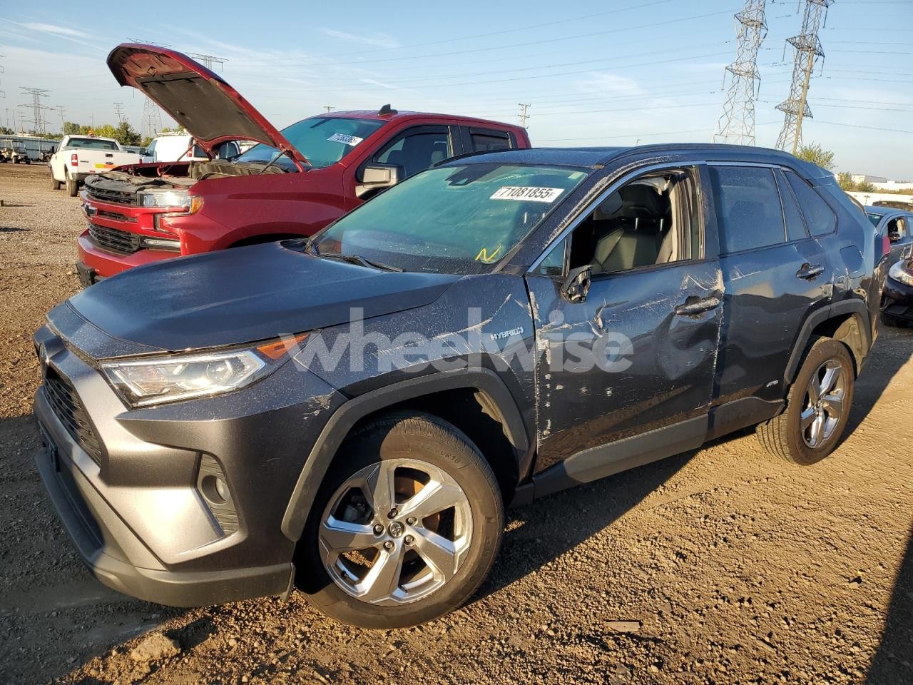 2021 TOYOTA RAV4 XLE PREMIUM (VIN 4T3B6RFV0MU018109) main photo