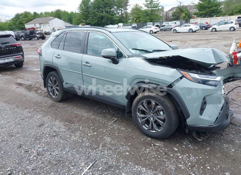 2023 Toyota Rav4 HYBRID XLE PREMIUM (VIN 4T3B6RFV1PU120135) main photo