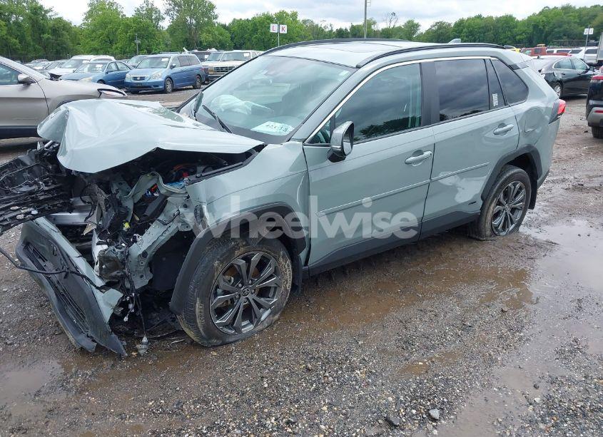 Photo 2 of 2023 Toyota Rav4 HYBRID XLE PREMIUM (VIN 4T3B6RFV1PU120135)