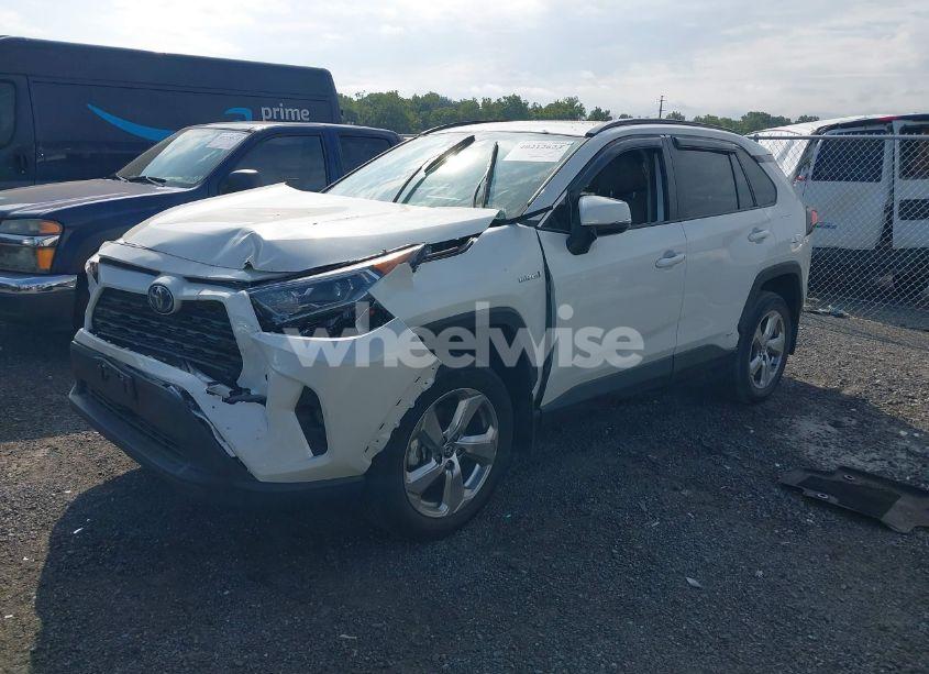 Photo 2 of 2021 Toyota Rav4 HYBRID XLE PREMIUM (VIN 4T3B6RFV3MU046969)