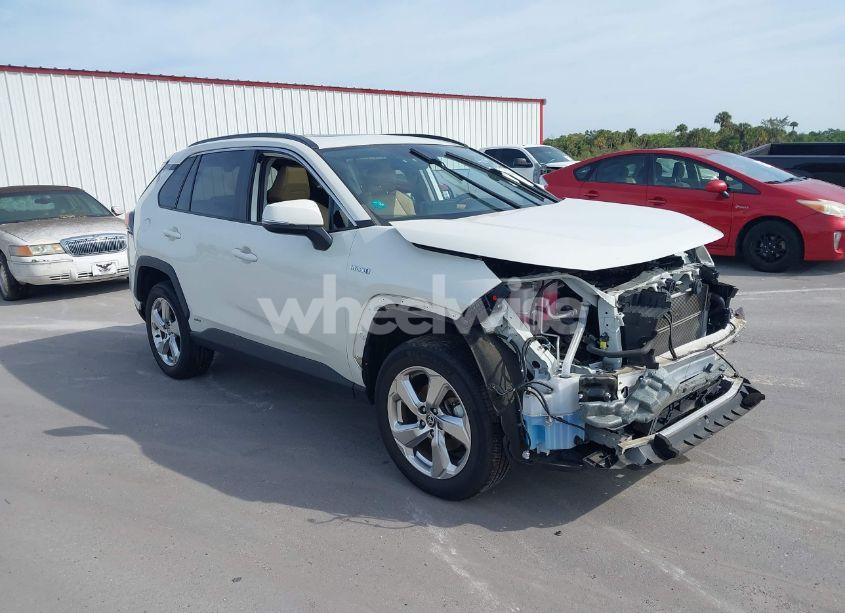 2021 Toyota Rav4 HYBRID XLE PREMIUM (VIN 4T3B6RFV4MU046155) main photo