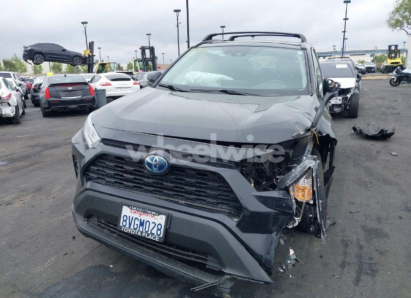 Photo 12 of 2021 Toyota Rav4 HYBRID XLE PREMIUM (VIN 4T3B6RFV5MU031406)