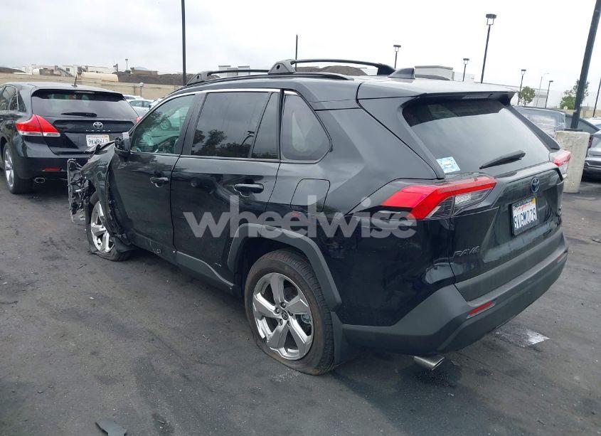 Photo 3 of 2021 Toyota Rav4 HYBRID XLE PREMIUM (VIN 4T3B6RFV5MU031406)