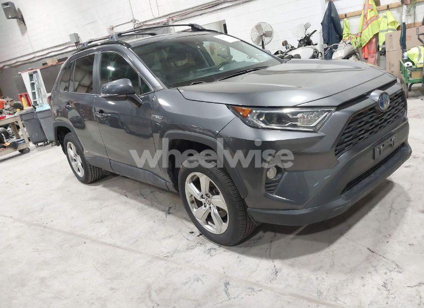 2021 Toyota Rav4 HYBRID XLE PREMIUM (VIN 4T3B6RFV5MU033074) main photo
