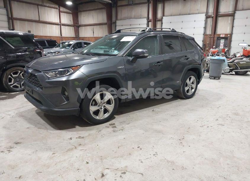 Photo 2 of 2021 Toyota Rav4 HYBRID XLE PREMIUM (VIN 4T3B6RFV5MU033074)