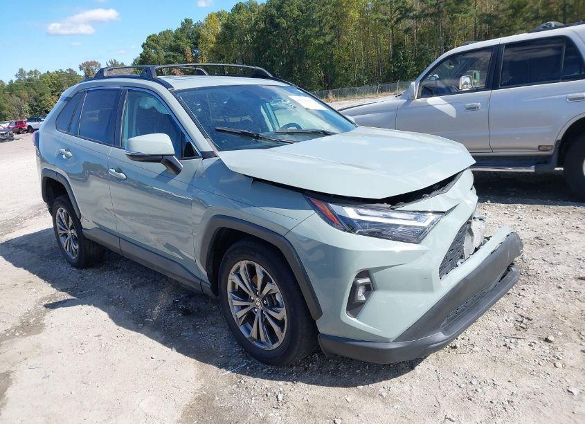 2022 Toyota Rav4 HYBRID XLE PREMIUM (VIN 4T3B6RFV5NU084284) main photo