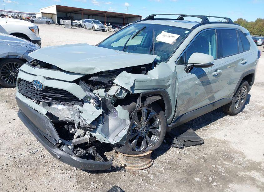 Photo 2 of 2022 Toyota Rav4 HYBRID XLE PREMIUM (VIN 4T3B6RFV5NU084284)