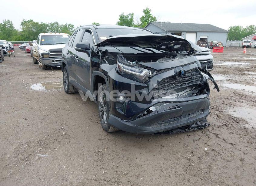 2023 Toyota Rav4 HYBRID XLE PREMIUM (VIN 4T3B6RFV6PU126643) main photo