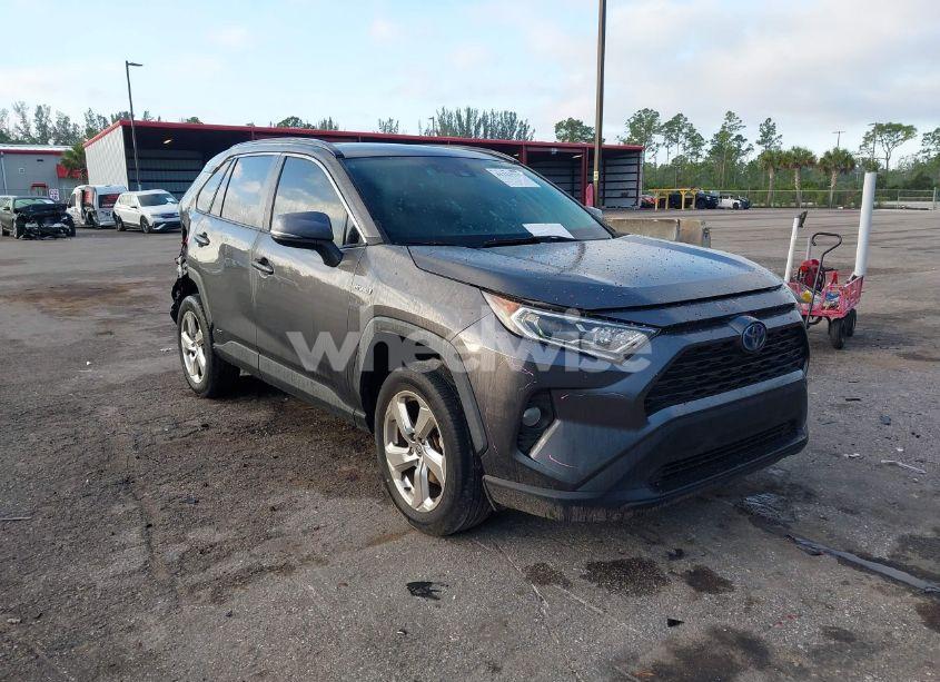 2021 Toyota Rav4 HYBRID XLE PREMIUM (VIN 4T3B6RFV7MU035778) main photo
