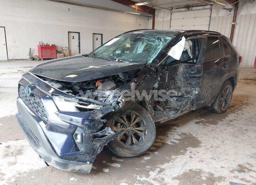 Photo 2 of 2024 Toyota Rav4 HYBRID XLE PREMIUM (VIN 4T3B6RFV8RU142717)