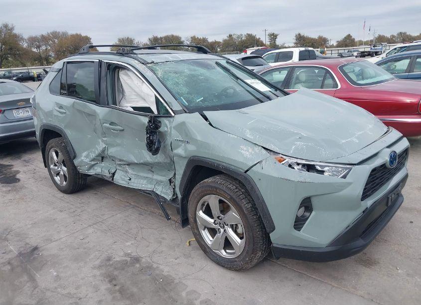 2021 Toyota Rav4 HYBRID XLE PREMIUM (VIN 4T3B6RFV9MU057362) main photo