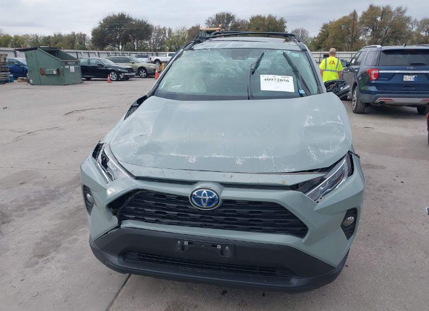 Photo 12 of 2021 Toyota Rav4 HYBRID XLE PREMIUM (VIN 4T3B6RFV9MU057362)