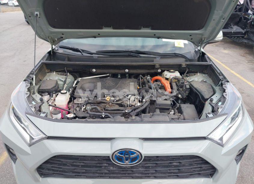 Photo 10 of 2021 Toyota Rav4 HYBRID XLE PREMIUM (VIN 4T3B6RFVXMU054454)