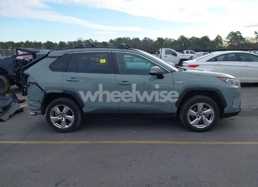 Photo 14 of 2021 Toyota Rav4 HYBRID XLE PREMIUM (VIN 4T3B6RFVXMU054454)