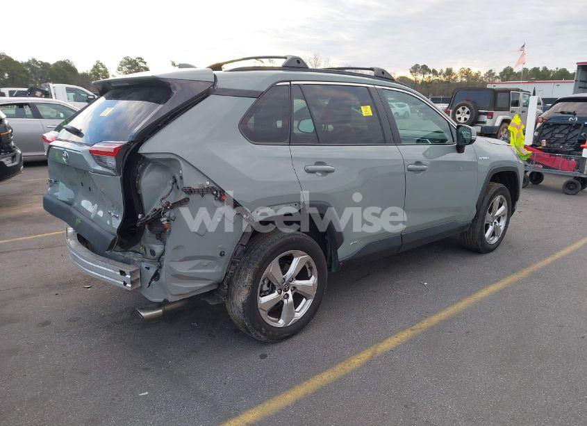 Photo 4 of 2021 Toyota Rav4 HYBRID XLE PREMIUM (VIN 4T3B6RFVXMU054454)