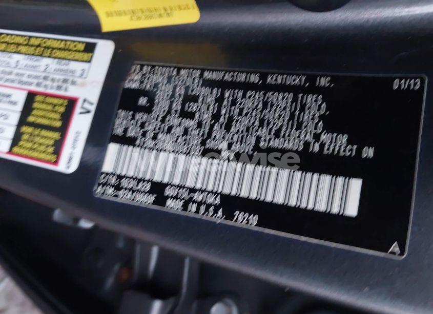 Photo 9 of 2013 Toyota Venza XLE V6 (VIN 4T3BK3BB6DU087097)