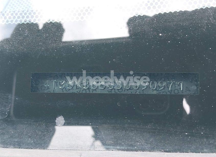 Photo 9 of 2013 Toyota Venza LE V6 (VIN 4T3BK3BB6DU090971)