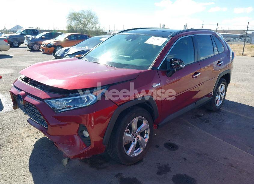 Photo 2 of 2021 Toyota Rav4 HYBRID LIMITED (VIN 4T3D6RFV6MU036977)