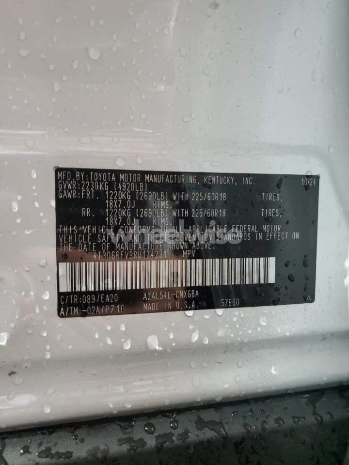 Photo 13 of 2024 TOYOTA RAV4 LIMITED (VIN 4T3D6RFV9RU174231)