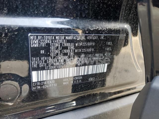 2023 TOYOTA RAV4 LIMITED (VIN 4T3D6RFVXPU130252) main photo