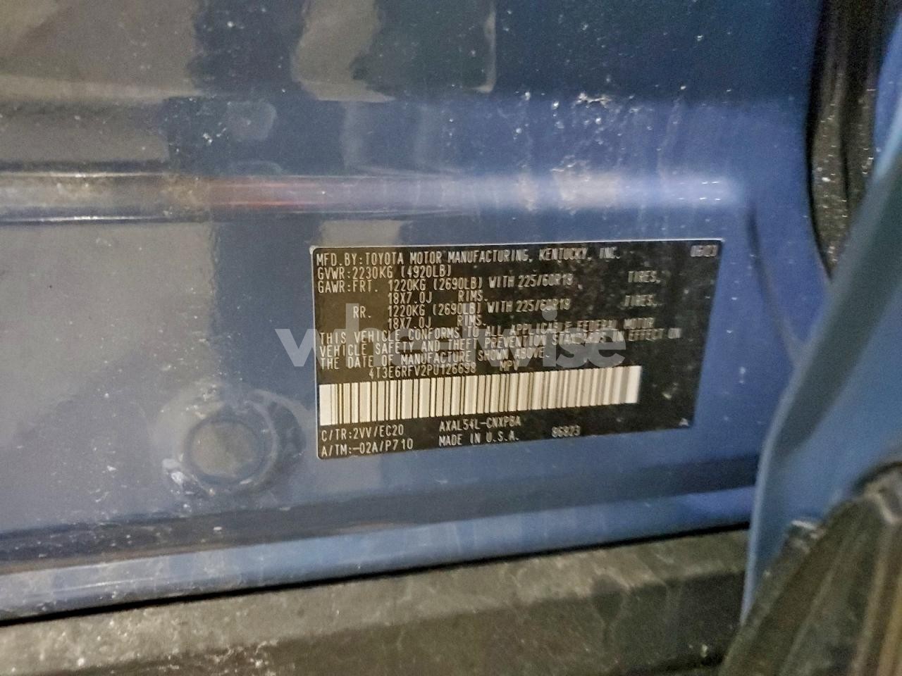 Photo 13 of 2023 TOYOTA RAV4 XSE (VIN 4T3E6RFV2PU126698)