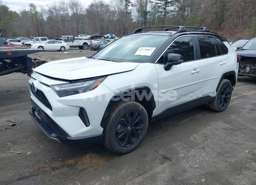 Photo 2 of 2023 Toyota Rav4 HYBRID XSE (VIN 4T3E6RFV3PU129786)