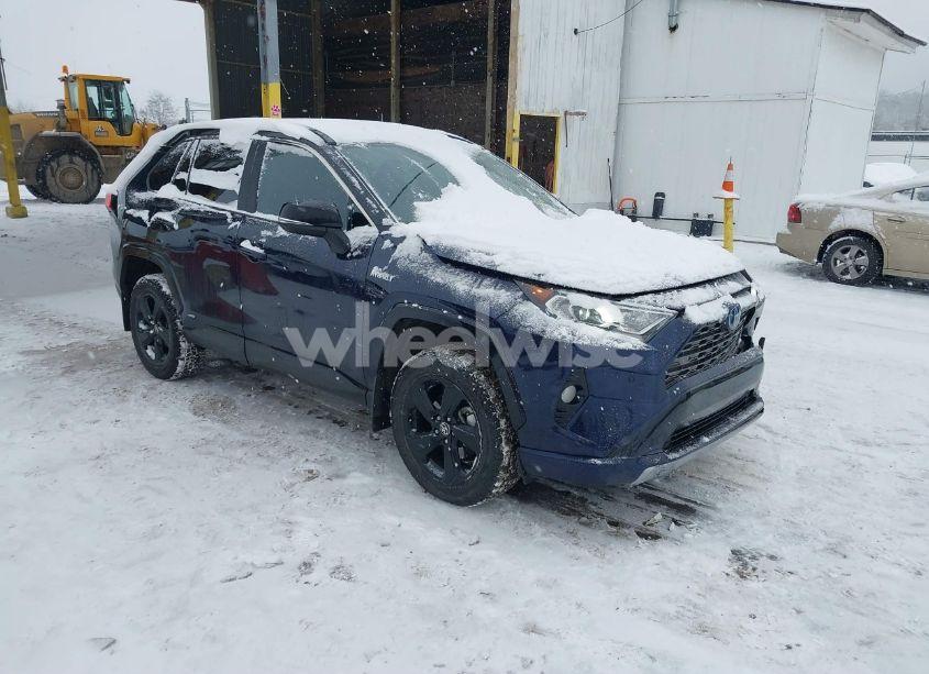 2021 Toyota Rav4 HYBRID XSE (VIN 4T3E6RFV4MU039655) main photo