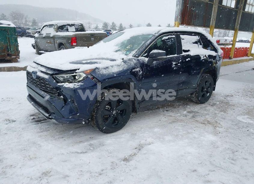 Photo 2 of 2021 Toyota Rav4 HYBRID XSE (VIN 4T3E6RFV4MU039655)