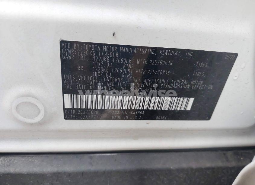 Photo 9 of 2022 Toyota Rav4 HYBRID XSE (VIN 4T3E6RFV5NU103798)