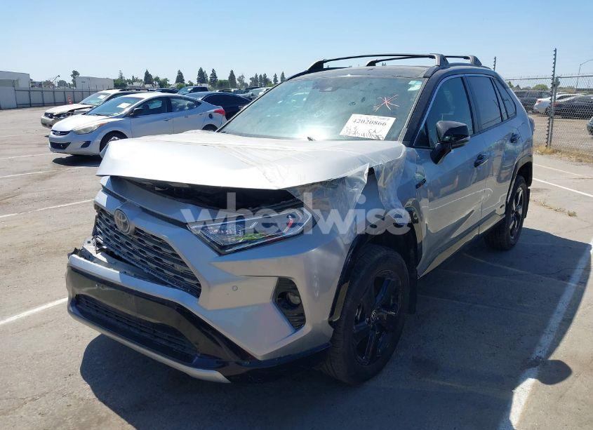 Photo 2 of 2021 Toyota Rav4 HYBRID XSE (VIN 4T3E6RFV6MU040399)
