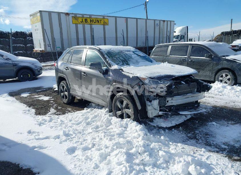 2021 Toyota Rav4 HYBRID XSE (VIN 4T3E6RFV6MU043125) main photo