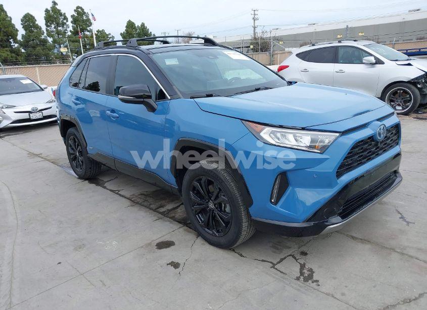 2022 Toyota Rav4 HYBRID XSE (VIN 4T3E6RFV7NU066091) main photo