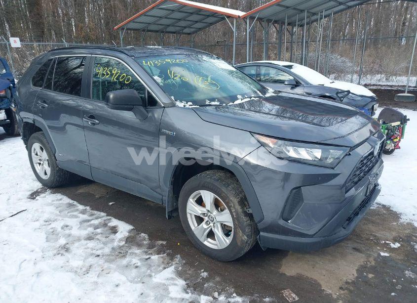 2021 Toyota Rav4 HYBRID LE (VIN 4T3LWRFV1MU025476) main photo