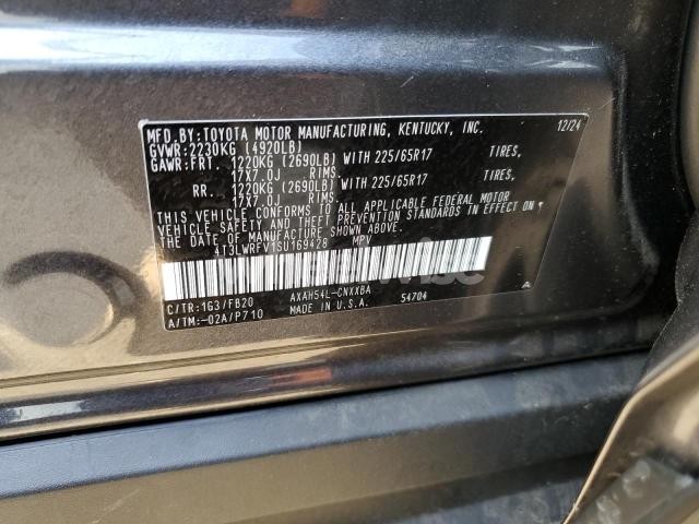 Photo 13 of 2025 TOYOTA RAV4 LE (VIN 4T3LWRFV1SU169428)