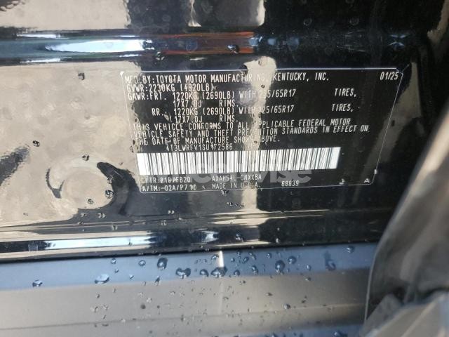 Photo 3 of 2025 TOYOTA RAV4 LE (VIN 4T3LWRFV1SU172586)