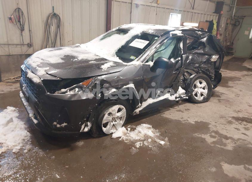 Photo 2 of 2021 Toyota Rav4 HYBRID LE (VIN 4T3LWRFV2MU015393)