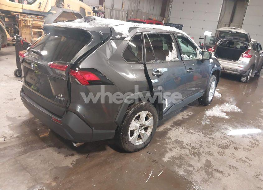 Photo 4 of 2021 Toyota Rav4 HYBRID LE (VIN 4T3LWRFV2MU015393)