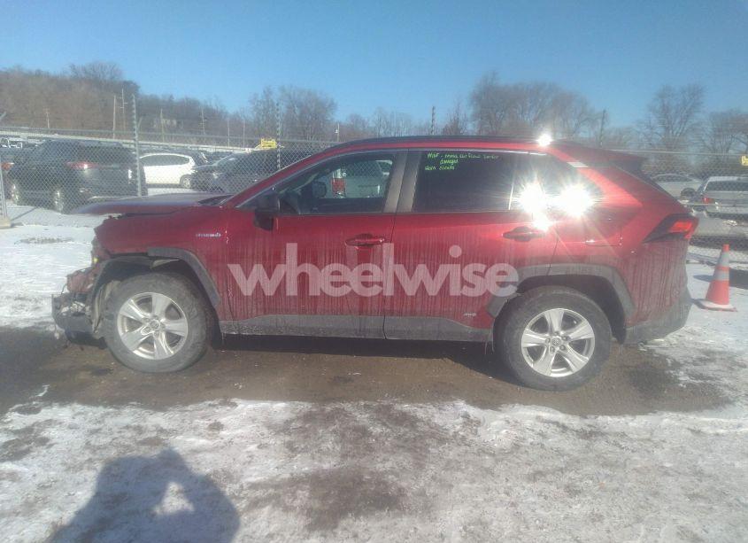 Photo 14 of 2021 Toyota Rav4 HYBRID LE (VIN 4T3LWRFV3MU043560)